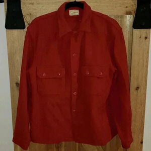 Vintage 60s Chippewa Traverse Bay Heavy Wool Jacket Mens Large